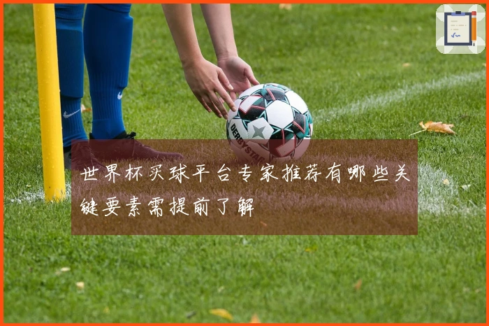 世界杯买球平台专家推荐有哪些关键要素需提前了解